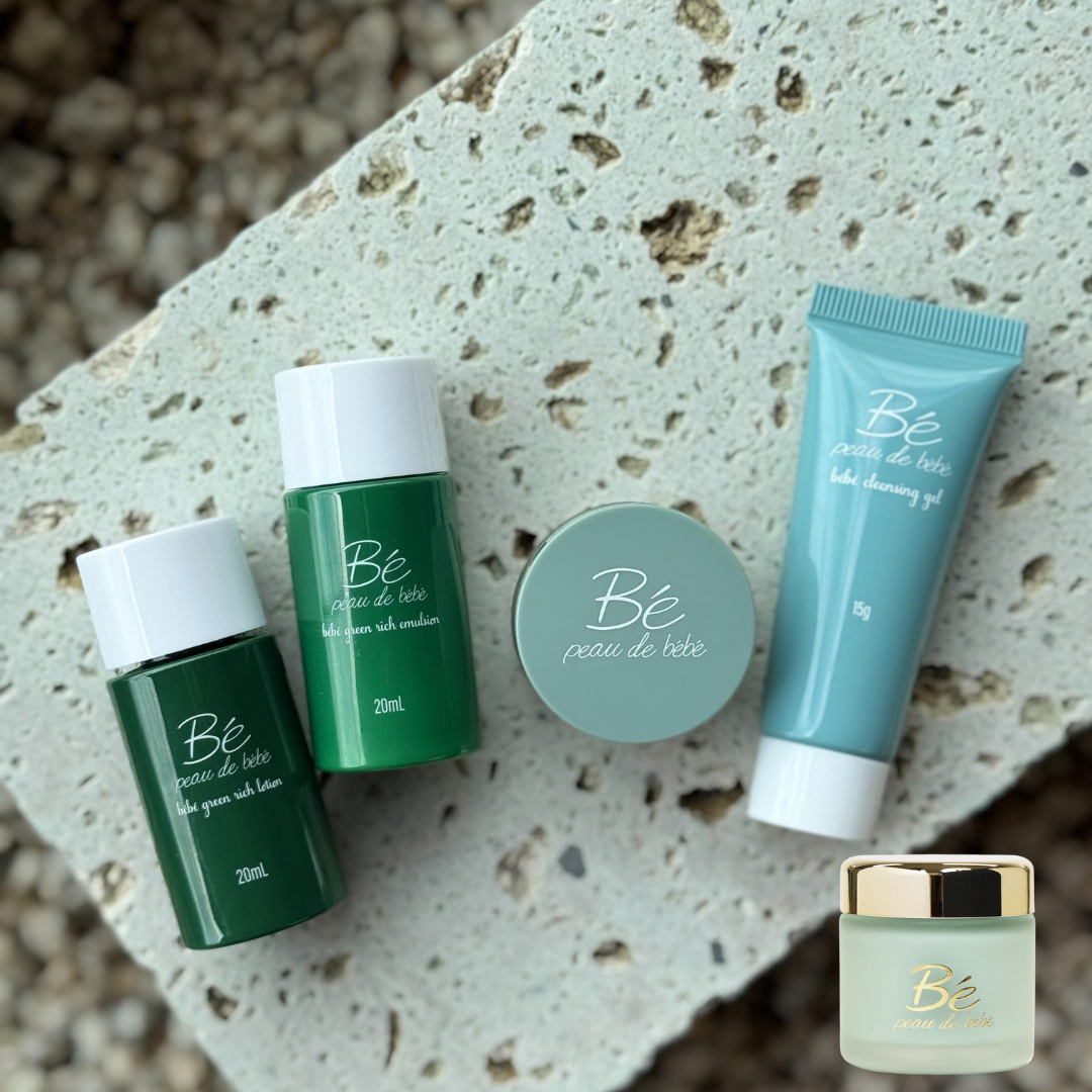 トライアルセット(グリーンリッチクリーム)/TRIAL SET GREEN – bebe トライアルセット(グリーンリッチクリーム)/TRIAL SET GREEN – bebe